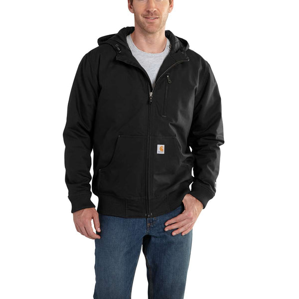 Carhartt Men’s Black Quick Duck Jefferson Active Jacket