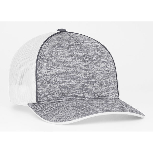 Pacific Headwear Graphite Heather Snapback Trucker Cap