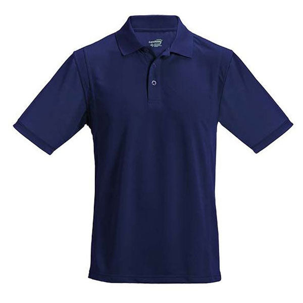 Landway Men’s Navy Club Moisture Wicking Polo