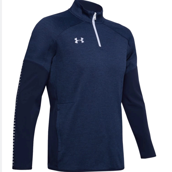 Under Armour Men’s Midnight Navy Qualifier Hybrid 1/4 Zip