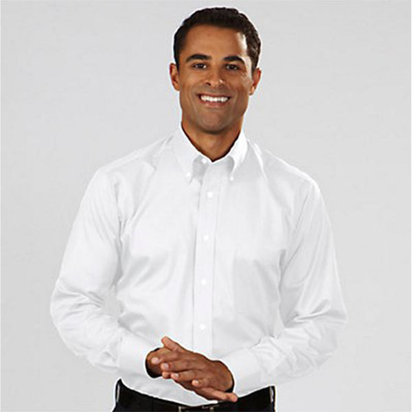 Van Heusen Men’s White Slim Fit Twill Shirt