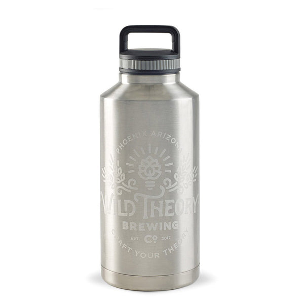 Aviana Stainless Steel Canyon XL Double Wall Stainless Growler-64oz