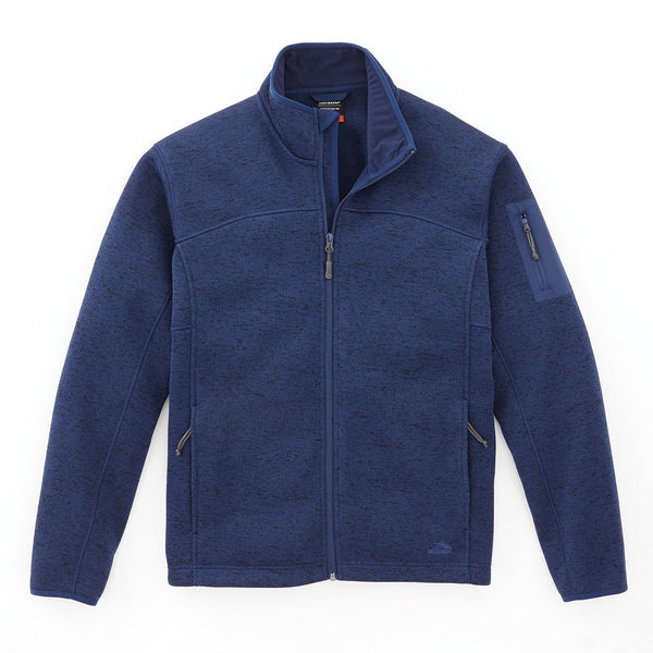 High Sierra Men’s True Navy Funston Knit Full Zip