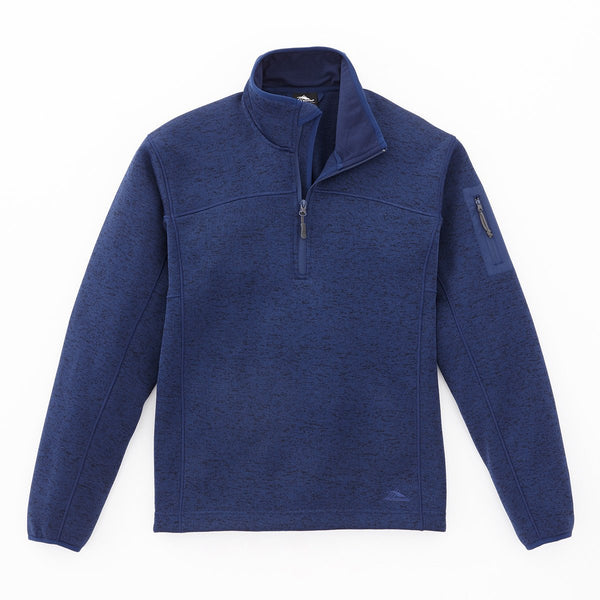 High Sierra Men’s True Navy Funston Knit Quarter Zip