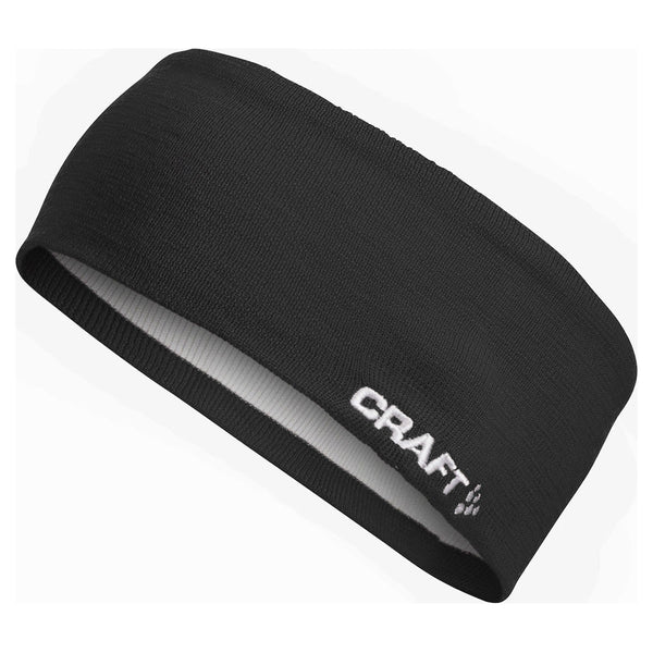 Craft Sports Black Race Headband