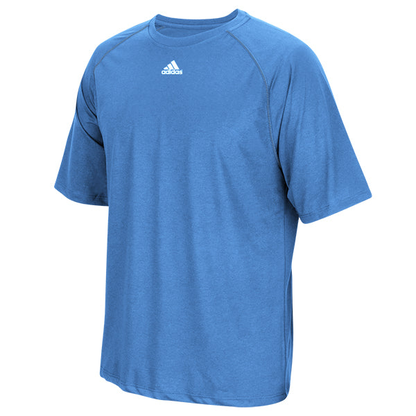 adidas Men’s Light Blue Performance Short-Sleeve Climalite Tee