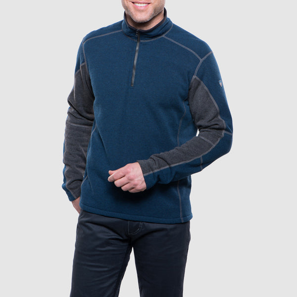 KUHL Men’s Navy/Steel Revel Quarter Zip