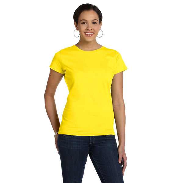 LAT Women’s Yellow Fine Jersey T-Shirt