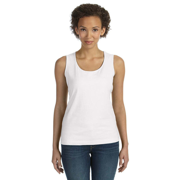 LAT Women’s White Premium Jersey Tank