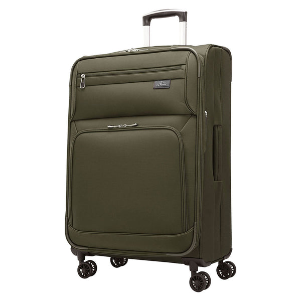 Ricardo Forest Green Sigma 5.0 25″ 4 Wheel Expandable Spinner Upright