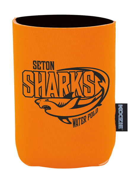 Koozie Electric Orange Collapsible Neoprene Can Kooler