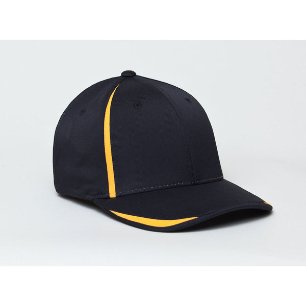 Pacific Headwear Black/Gold Universal M3 Performance Cap