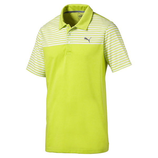 Puma Golf Men’s Acid Lime Clubhouse Golf Polo