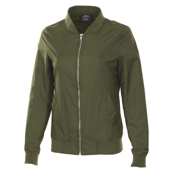 Charles River Women’s Olive Boston Flight Jacket