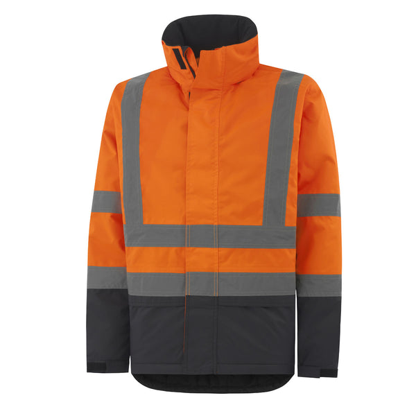 Helly Hansen Men’s High Visibility Orange/Charcoal Alta Insulated Jacket