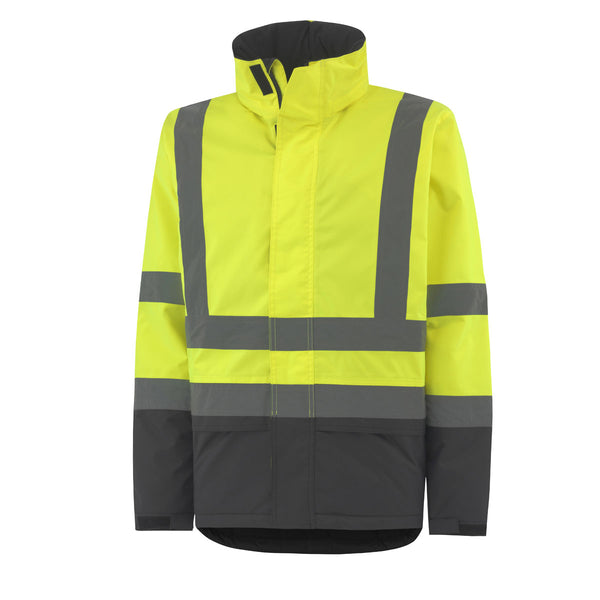 Helly Hansen Men’s Yellow/Charcoal Alta Insulated Jacket