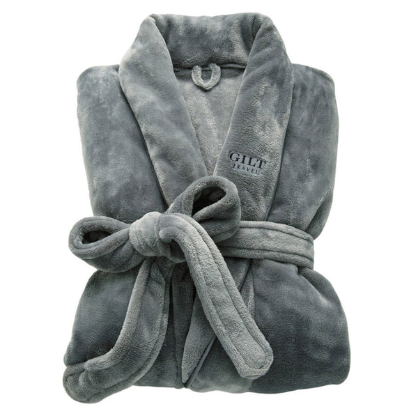 Brookstone Grey Nap Robe