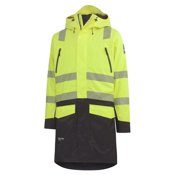 Helly Hansen Men’s Yellow/Charcoal Oslo H2 Flow CIS Coat