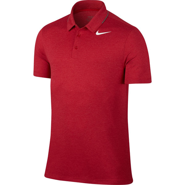 Nike Men’s University Red Breathe Heather Polo