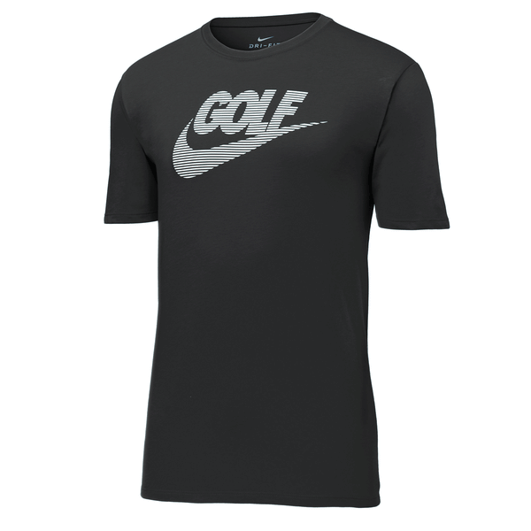 Nike Men’s Black/White Glow Lockup Tee