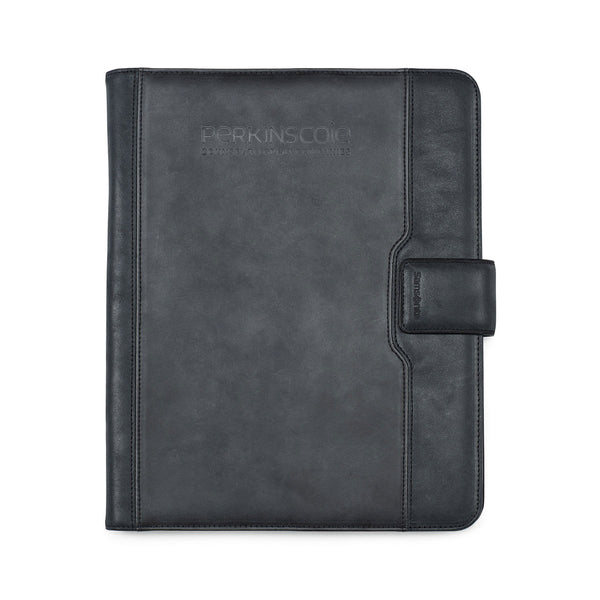 Samsonite Black Executive Leather Padfolio