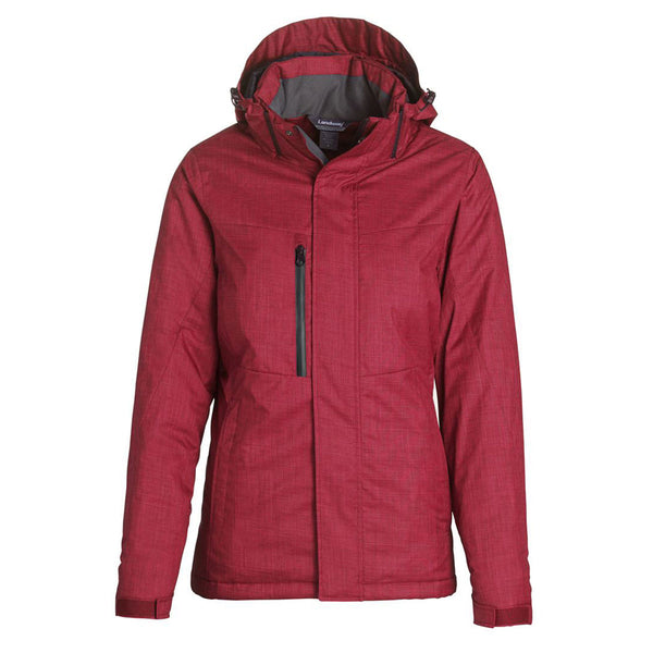 Landway Women’s Heather Fuchsia Odyssey Thermal Parka