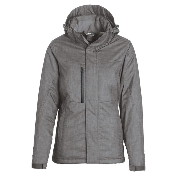 Landway Women’s Heather Grey Odyssey Thermal Parka