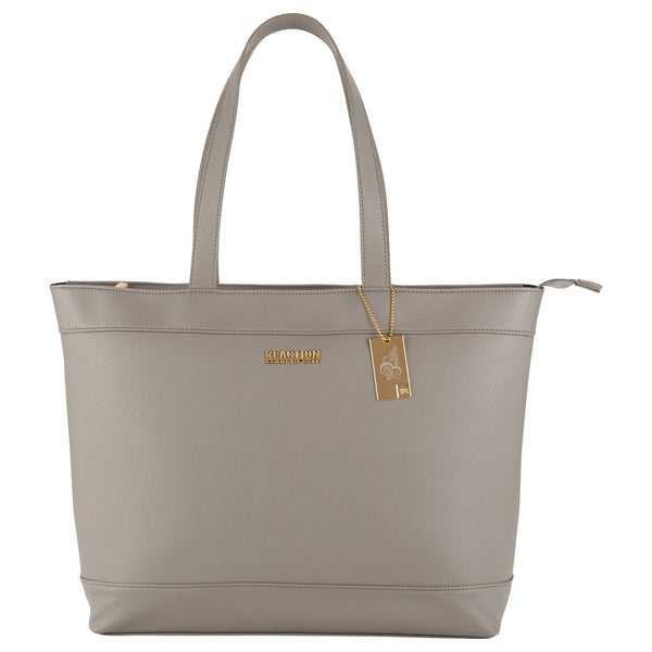 Kenneth Cole Light Grey 15″ Computer Pebbled Tote