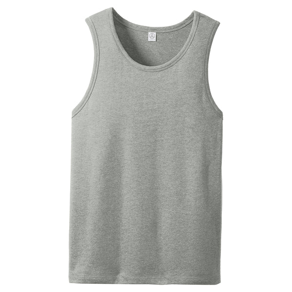 Alternative Apparel Men’s Heather Grey Rebel Blended Jersey Tank