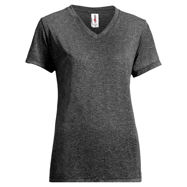 Expert Women’s Heather Black Performance Tee