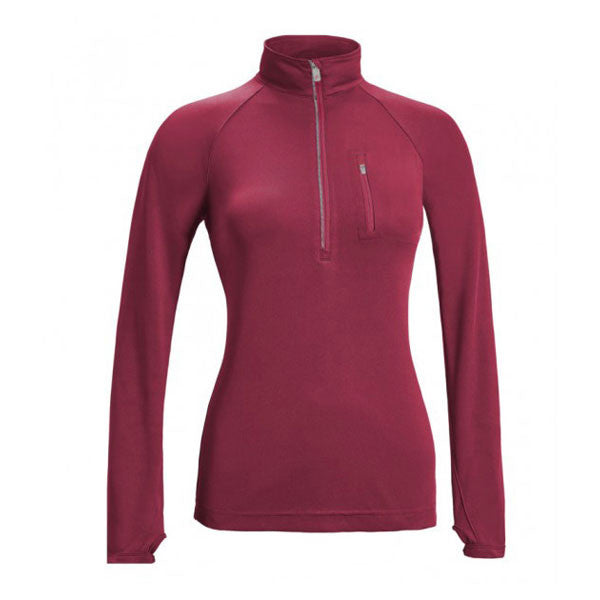 Expert Women’s Cardinal Half Zip Run Away Top