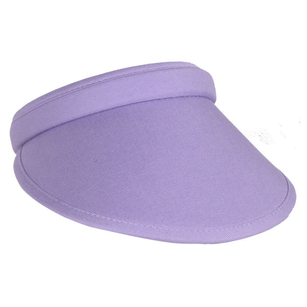 Kate Lord Lavender Clip-On-Solid Visor