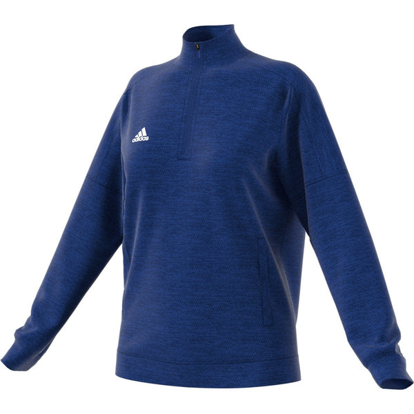 adidas Women’s Collegiate Royal Melange Team Issue Quarter Zip