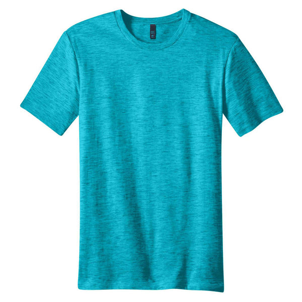 District Men’s Aquamarine Extreme Heather Crew Tee