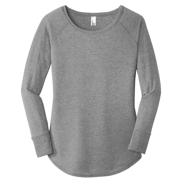 District Women’s Grey Frost Perfect Tri Long Sleeve