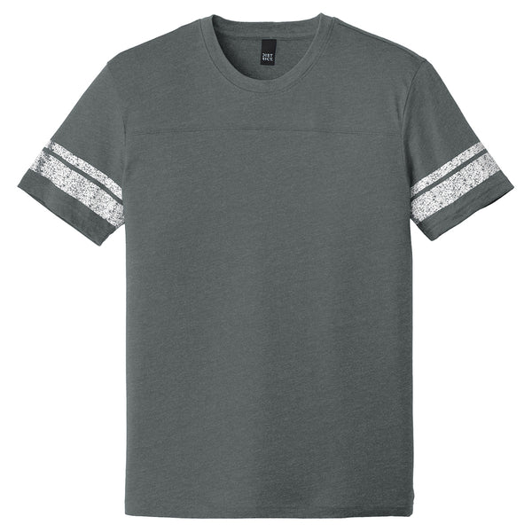 District Men’s Heathered Charcoal/White Game Tee