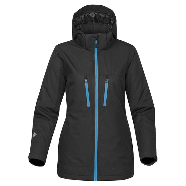 Stormtech Women’s Black/Electric Blue Snowburst Thermal Shell