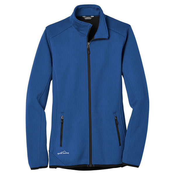 Eddie Bauer Women’s Cobalt Blue Dash Full-Zip Fleece Jacket