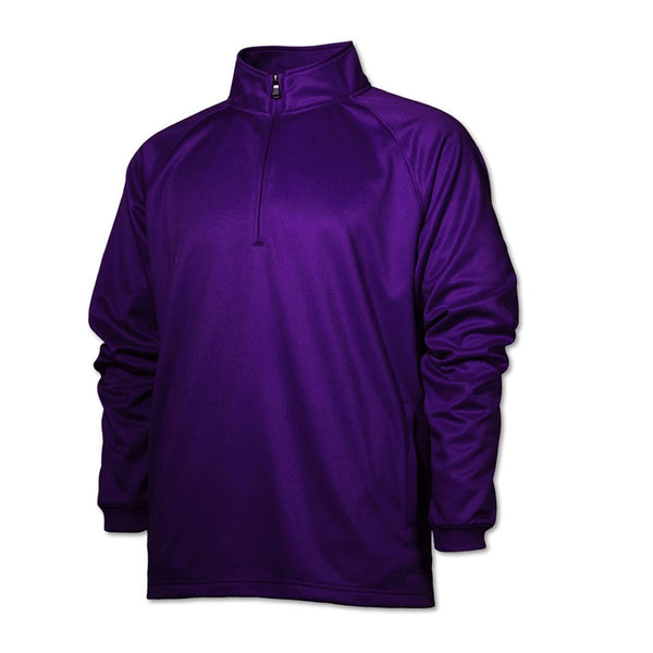 BAW Men’s Purple Fleece Quarter Zip