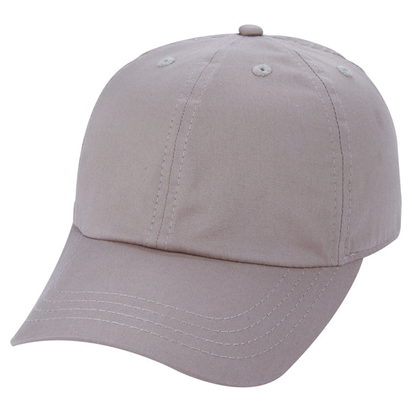 Paramount Apparel Khaki Premium Lightweight Cotton Twill Cap