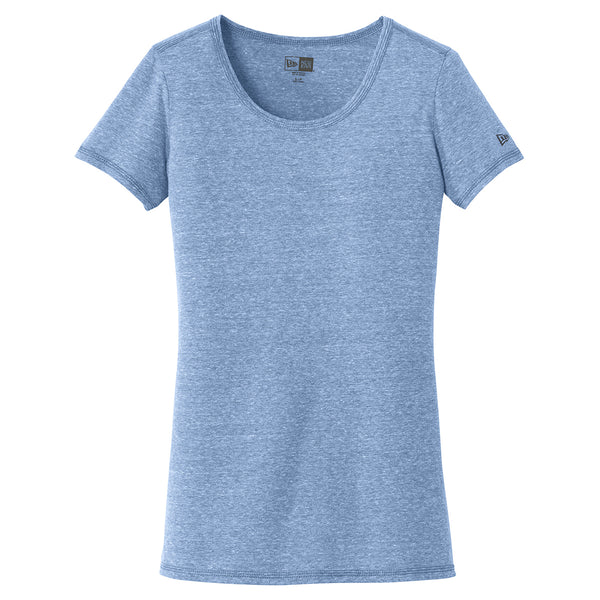 New Era Women’s Royal Tri-Blend Performance Scoop Tee