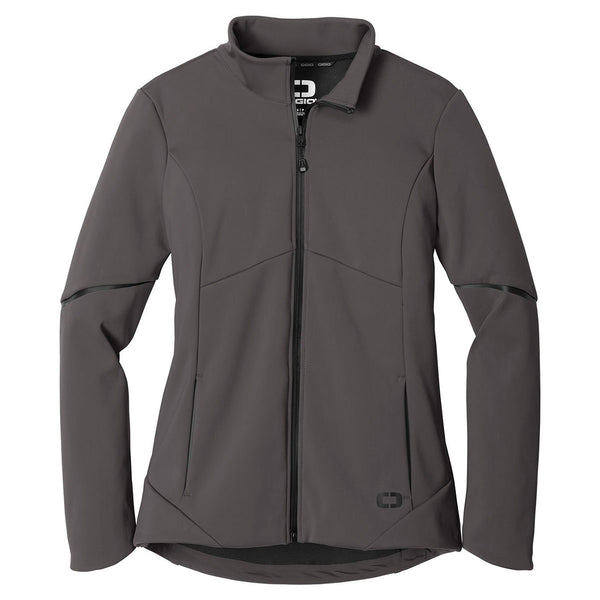 OGIO Women’s Tarmac Grey Exaction Soft Shell Jacket