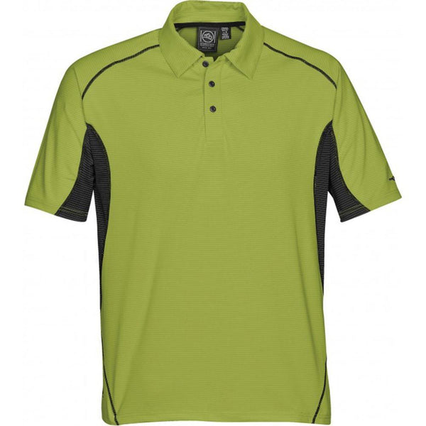 Stormtech Men’s Apple Green/Black Laguna Performance Polo