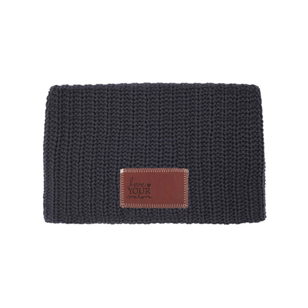 Love Your Melon Dark Charcoal Beanie