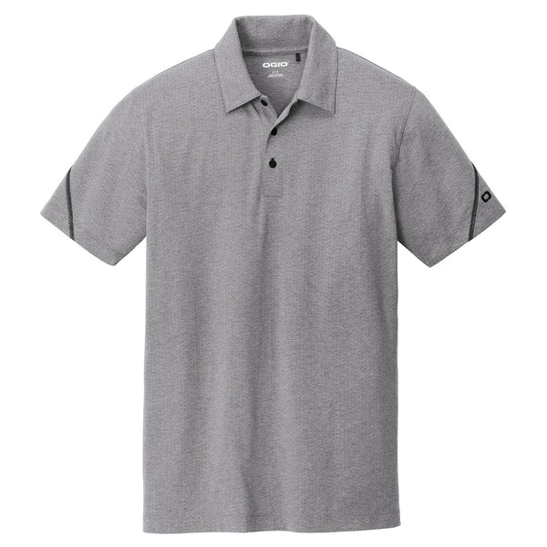 OGIO Men’s Grey Heather Tread Polo