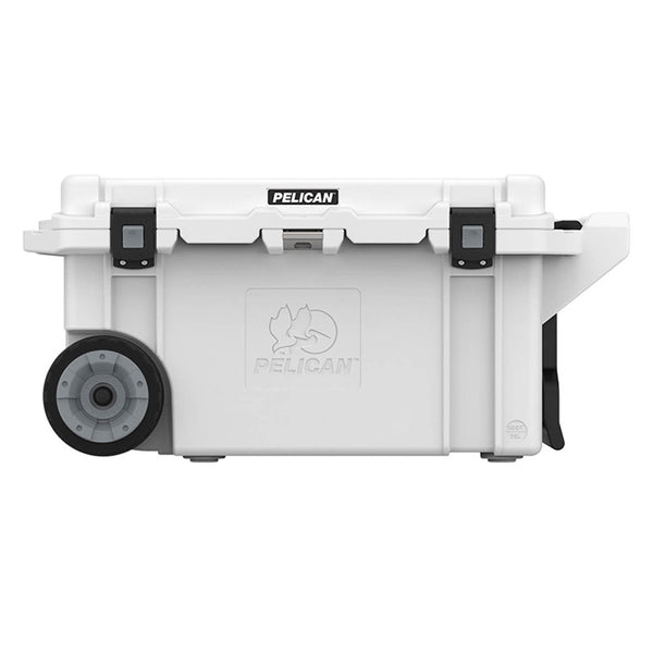 Pelican White Elite Wheeled Cooler – 80 Qt