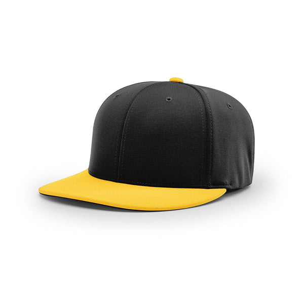 Richardson Black/Gold Performance Team Series Combination Pulse R-Flex Cap