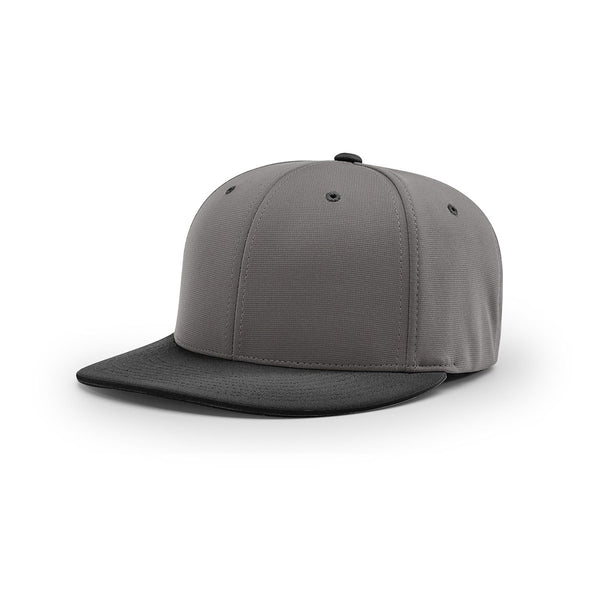 Richardson Charcoal/Black Performance Team Series Combination Pulse R-Flex Cap