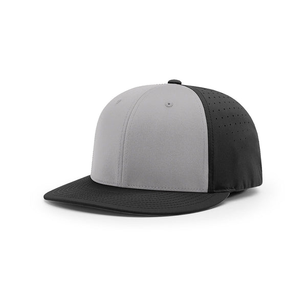 Richardson Grey/Black Performance Team Series Alternate Lite R-Flex Cap