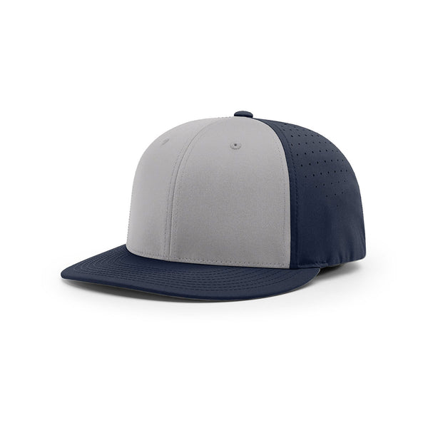 Richardson Grey/Navy Performance Team Series Alternate Lite R-Flex Cap